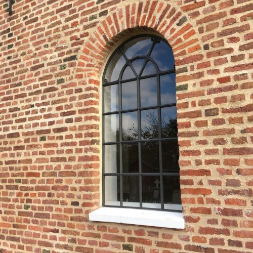 Cast iron window at Sønderho Church