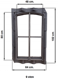 cast iron window