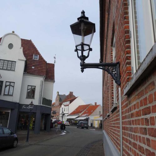 Ribelamp in Bogense in cast iron